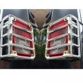 Rear Tail Light Covers For Jk Unlimited 2007-2018 Taillights Protector Chrome Guards Accessories 