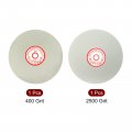 Uxcell 6-inch Grit 400 2500 Diamond Coated Flat Lap Wheel Grinding Sanding Polishing Disc 2pcs