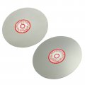 Uxcell 6-inch Grit 400 2500 Diamond Coated Flat Lap Wheel Grinding Sanding Polishing Disc 2pcs