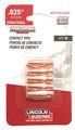 Kp2744-025t Contact Tip 025 Tapered Copper Mig Welding Equipment 10 Pack 