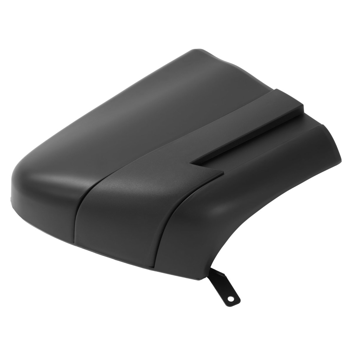 Rear Bumper End Cap For 1994-1997 Chevrolet S10 And Gmc Sonoma Fleetside Left Side Driver Matte Black Replaces 12383115