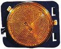 Sherman Replacement Part For Jeep Wrangler-sahara Front Driver Side Marker Light Assembly Partslink Number Ch2550127 