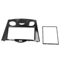 Keenso 2 Din Radio Fascia Abs Double Frame Cd Panel Trim 