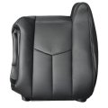 Dark Gray Front Driver Side Top Back Replacement Seat Cover For Chevy Gmc Silverado Avalanche Sierra Tahoe Suburban Yukon 2003 