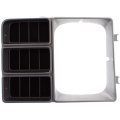 Chevy C10 K10 Headlight Door 1981 1982 Passenger Side W Single Headlamps Painted Black Silver Gm2513105 14021352 