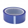 Lon0167 40mm Single Sided Strong Self Adhesive Mylar Tape 33m Length Withstanding Voltage Logo Blue Einseitig Starkes