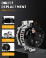 Ocpty Alternator 11179 Al8835x Fit For Buick Allure V8 2008-2009 Lacrosse Impala 2006-2009 Pontiac Grand Prix 2005-2008
