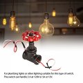 Dimmer Switch For Lamp G1 2in Stop Valve Light With Wire Water Pipe Vintage R Steampunk Style Family