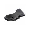 Transmission Pan With Drain Plug Ford Taurus 1996 2007 Steel Black 13 Qt Capacity Replacement For 4f1z7a194aa F6dz7a194b 