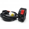 Anxingo Universal 7 8 22mm Handlebar Control Switches For Motorcycle Turn Signal Low High Beam Warning Light Flameout Switch