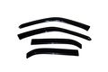 Outside Mount Rain Guards For 1998 To 2002 Chevrolet Prizm And Toyota Corolla Sedan Window Vent Visors 4 Pieces Smoke 94033 