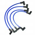 Marine Spark Plug Wire Lead Set For Johnson Evinrude 90 115 Hp Outboard Engines Replacement 18-8839 9-28092 4 Piece Silicone 