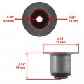 Caltric Muffler Valve Kit Compatible With Polaris Sportsman 800 Twin Efi 2005-2007