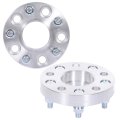 1 In Wheel Spacers 5x4 5 Bore 66 1mm For Infiniti Q50 2014 2022 Hubcentric Forged Aluminum With 12x1 25 Studs And Lug Nuts 2