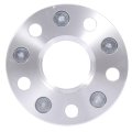 1 In Wheel Spacers 5x4 5 Bore 66 1mm For Infiniti Q50 2014 2022 Hubcentric Forged Aluminum With 12x1 25 Studs And Lug Nuts 2