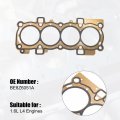 Uxcell Cylinder Head Gasket No Be8z6051a Ford Fiesta 2011-2019 For S Se St Line 1 6l L4 Gas 2019