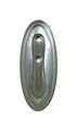 Command Traditional Plastic Hook Medium Brushed Nickel 1-hook 17051bn-es 
