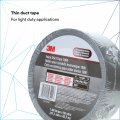 3m Talc Value Duct Tape 1900 Silver Color Thin High Tack Adhesive Moisture Resistant 1 88 In X 50 Yd 5 8 Mil Individually