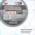 3m Talc Value Duct Tape 1900 Silver Color Thin High Tack Adhesive Moisture Resistant 1 88 In X 50 Yd 5 8 Mil Individually