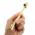 X Autohaux 2 In 1 4 Fnpt Dual Head Tire Chuck And Closed Ball Air Set Gold Tone For Car