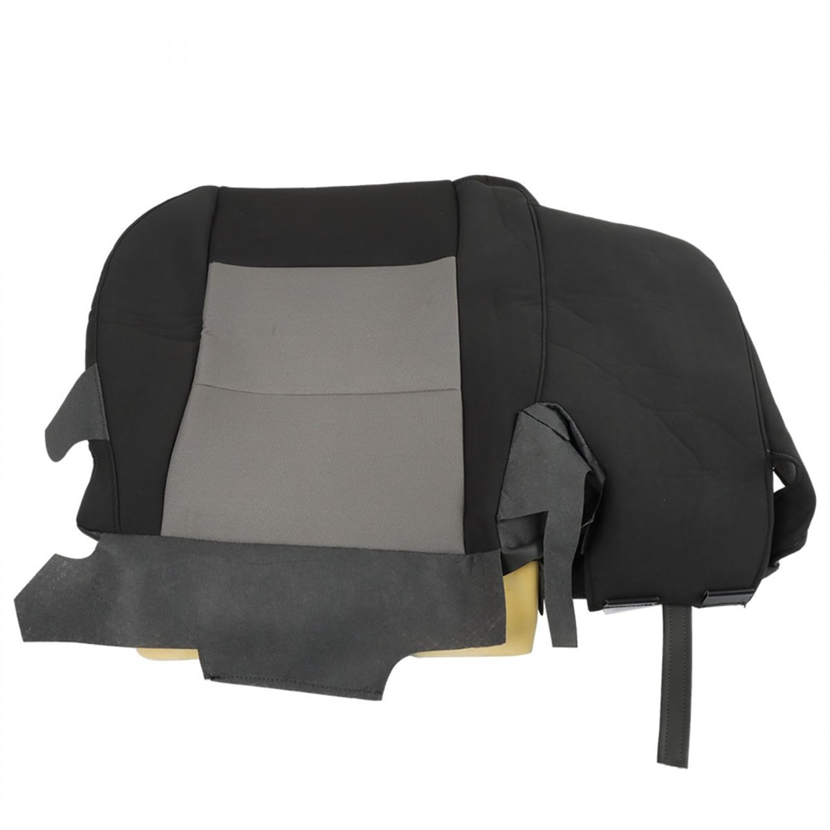 Front Driver Side Bottom Black And Gray Cloth Seat Cover Replacement For 2003-2011 Ranger