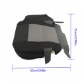 Front Driver Side Bottom Black And Gray Cloth Seat Cover Replacement For 2003-2011 Ranger