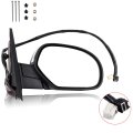Passenger Side Manual Folding Heated Memory Turn Signal Mirrors For 2007-2013 Chevrolet Silverado 1500 2500 Hd Gmc Sierra 3500