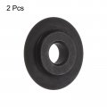 Harfington 2pcs Replacement Cutter Wheels 18mm Od X 5mm Id 3 8mm T Spare Wheel Blade For Tubing Cutters