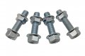3 8 Flanged Hex Head Bolts Nuts Screws Grade 5 Fully Threaded 4 Pack -16 X 1 