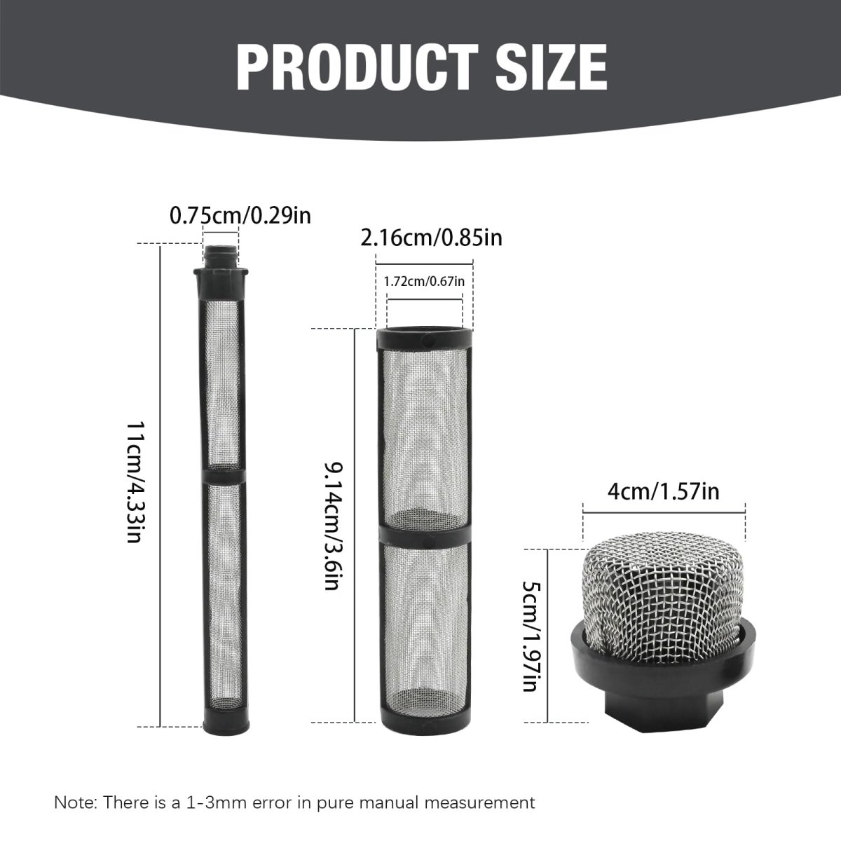 246385 Airless Spray Filter Set Replacement For Graco 190es 295st Ultra Max Ii 390 395 490 495 595 Linelazer 3400 210 Es 210pc