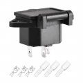 Uxcell Ac 250v 10a Iec320 C14 Inlet Plug Power Socket Devices 5set W Cover