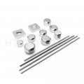 Smt-chrome Fork Axle Caps Covers Compatible With 1999-2011 Suzuki Gsx-r 1300 R Hayabusa Gsxr1300 B07b4snrjb