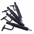 Fridayparts 4 Pcs Fuel Injector Compatible For Isuzu Engine 4jb1 Bobcat Loader 843 853 1213 Replacement