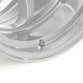 Circuit Performance Chrome Bolt-in Flush Mount Valve Stems Set Of 4