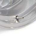 Circuit Performance Chrome Bolt-in Flush Mount Valve Stems Set Of 4
