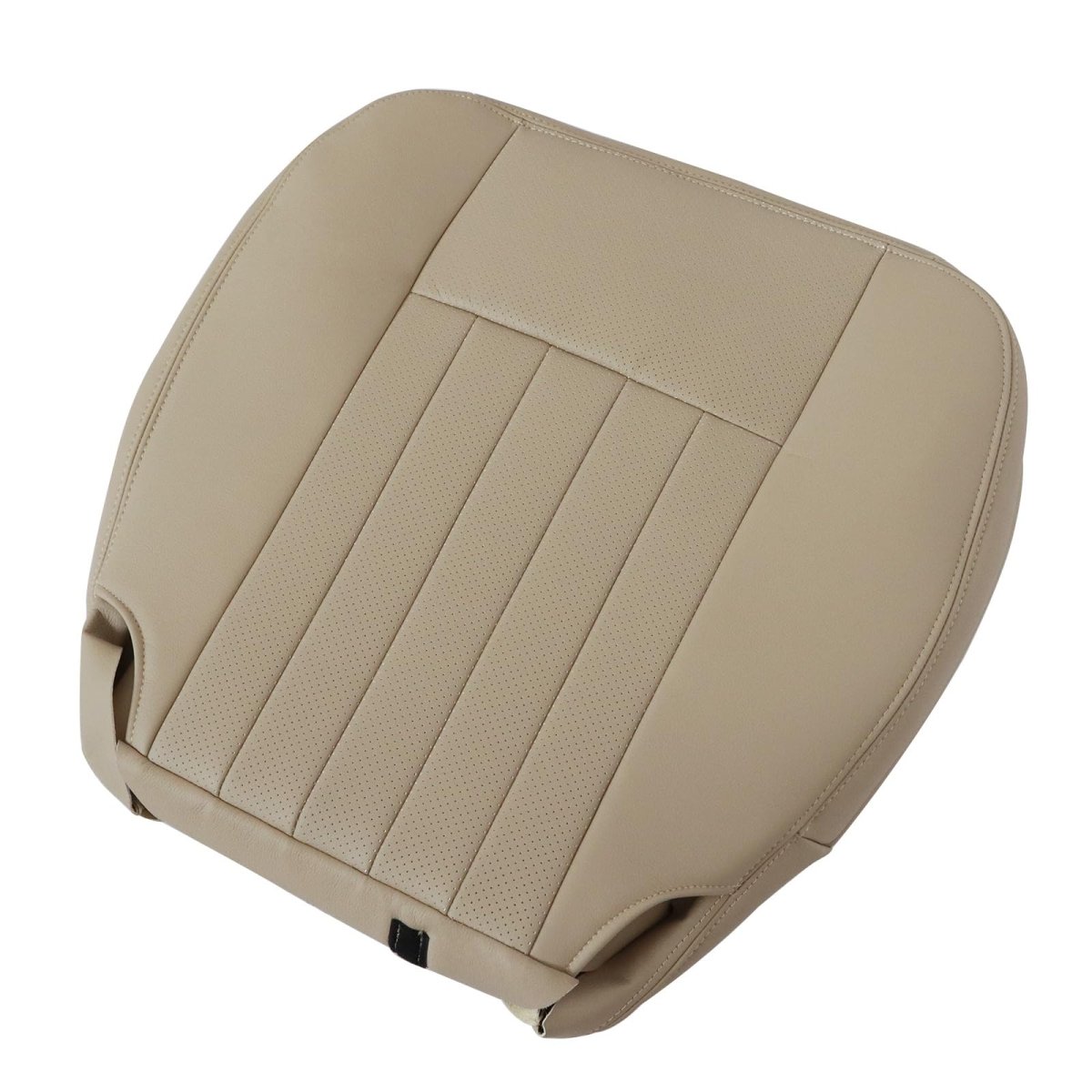 Secos Driver Top Bottom Replacement Perforated Leather Seat Cover Tan For Lincoln Navigator 2003 2004 2005 2006