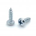 100 Qty 6 X 1 2 Zinc Phillips Pan Head Wood Screws Bcp385 