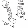 Prime-line H 4317 Operator Folding Crank Handle 11 32 In White Painted Finish Split 2 Pack