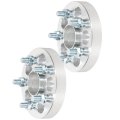 2x 1 25mm Thick 5 Lug Hubcentric Wheel Spacers 5x100 To 12x1 25 Studs Fit 1990-2014 For Legacy 