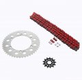 Kawasaki Klx450r Kx450f Red O Ring Chain Sprocket Silver 13 48 114l