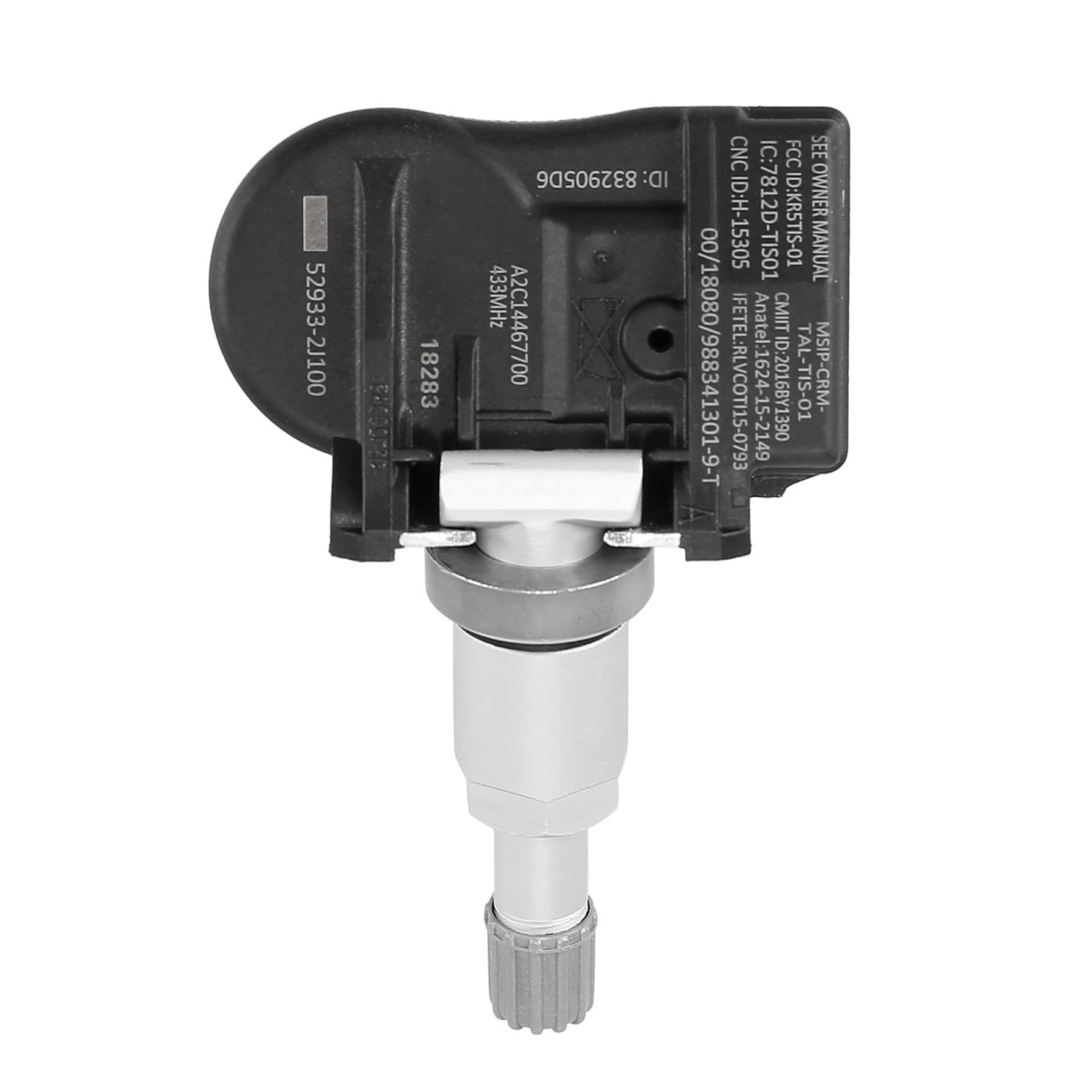 433mhz 52933-2j100 Tire Pressure Monitoring System Sensor Tpms For Kia Rio 2018-2020
