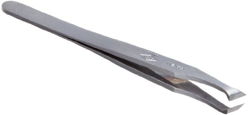 Erem 15agw Carbon Steel Curved Medium Cutting Tweezer 4 5 Overall Length