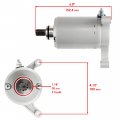 Caltric Stator Starter Solenoid Ignition Coil Compatible With Yamaha Warrior 350 Yfm350 1996-2001