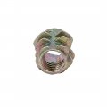 Uxcell M5x10mm Hex Socket Threaded Insert Nuts Bronze Tone 60pcs For Wood Furniture
