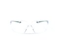 Safety Glasses Ge203c Ansi Z87 1 And En 166 Anti Scratch Clear Lens With 99 9 Percent Uv Protection Gray 12 Pack 