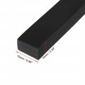 Uxcell Solid Rectangle Rubber Seal Strip 15mm Wide 10mm Thick 5 Meters Long Black