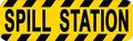 10in X 3in Spill Station Magnet Magnetic Sign By Stickertalk 