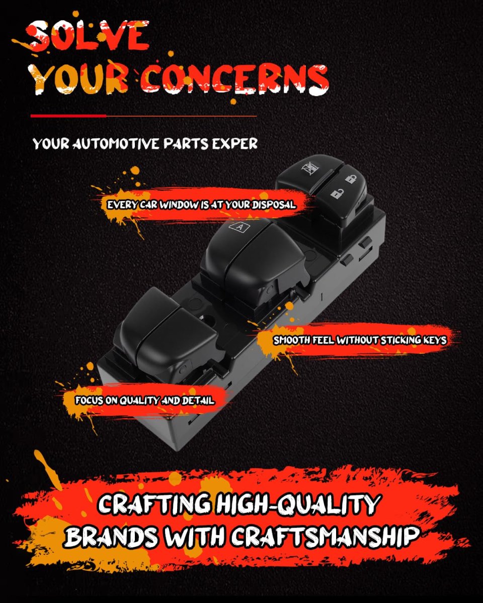 Master Power Window Switch 254013sh1a For Nissan Altima 2013-2018