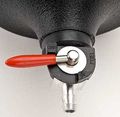 Black Breather Tank With 6an Fitting 1 Qt Medium Racing Fuel System Part 605-025-01 Polyethylene Construction