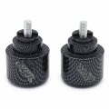 Httmt Mt220-007- Hand Bar Ends Compatible With Cbr 600 900 929 954 1000 1100 Rr F4i F4 1986-2012 Carbon